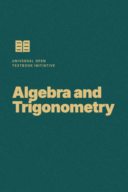 Algebra and Trigonometry