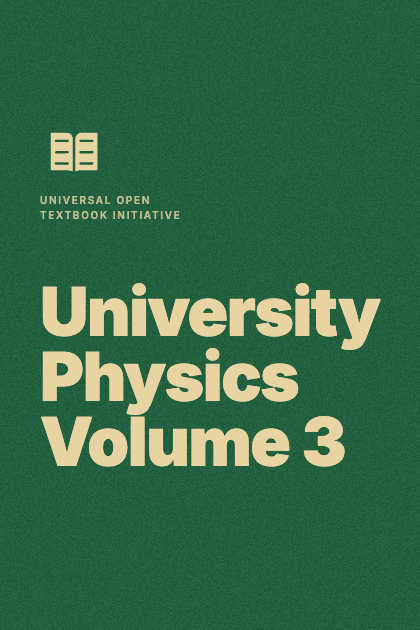 University Physics Volume 3