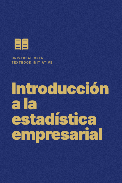 Cover of Introducción a la estadística empresarial