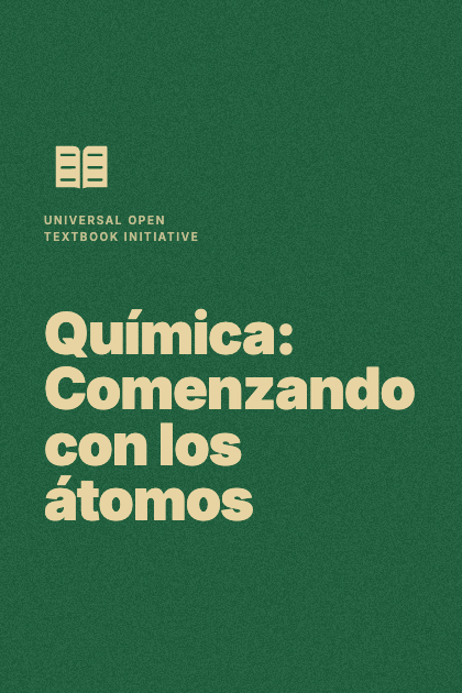 Cover of Química: Comenzando con los átomos