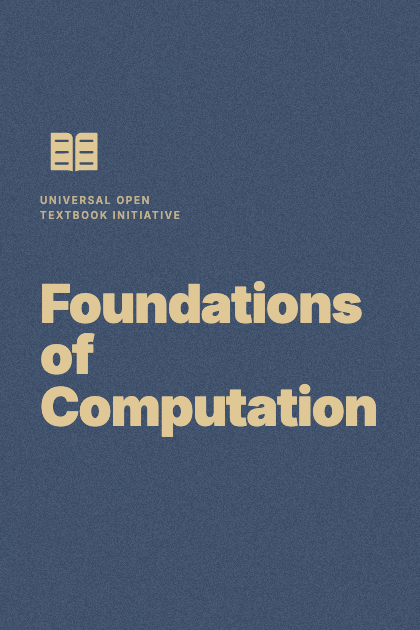 Cover of Foundations of Computation