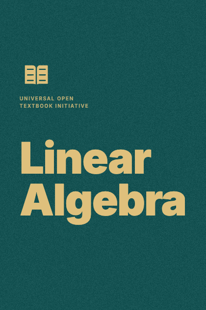 Cover of Linear Algebra