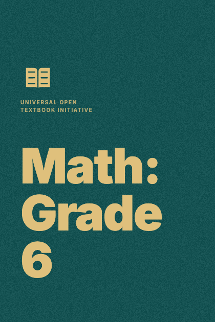 Cover of Math: Grade 6